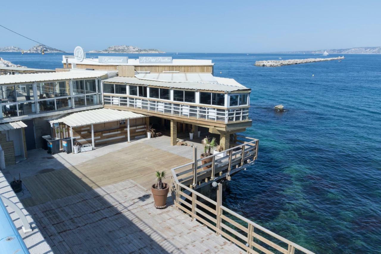 Stud Terras Ville Corniche 2 Pers Stat Gratuit Rue Modif Suivt Possib Et Accord Exclusif Marseilles Exterior foto